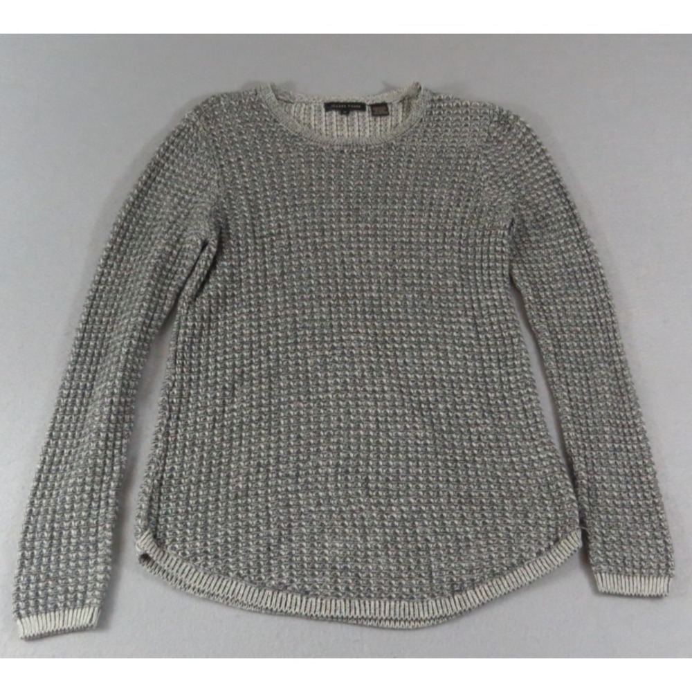 Jeanne Pierre 100% Cotton Sustainable Waffle Knit Textured Sweater Women's M EUC